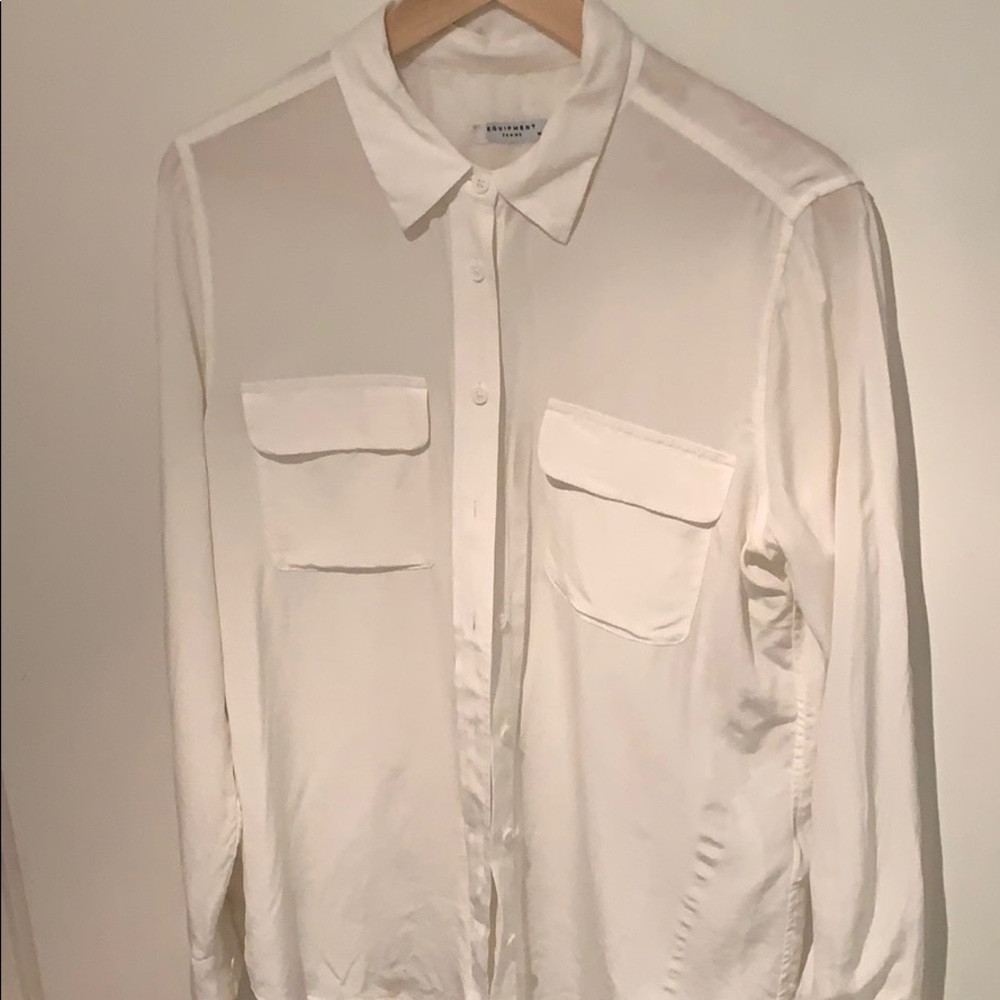 Equipment Signature Silk blouse